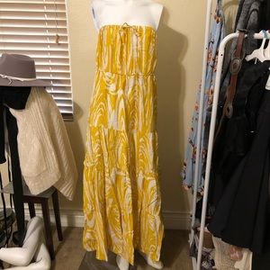 NY&CO strapless dress XL 💛